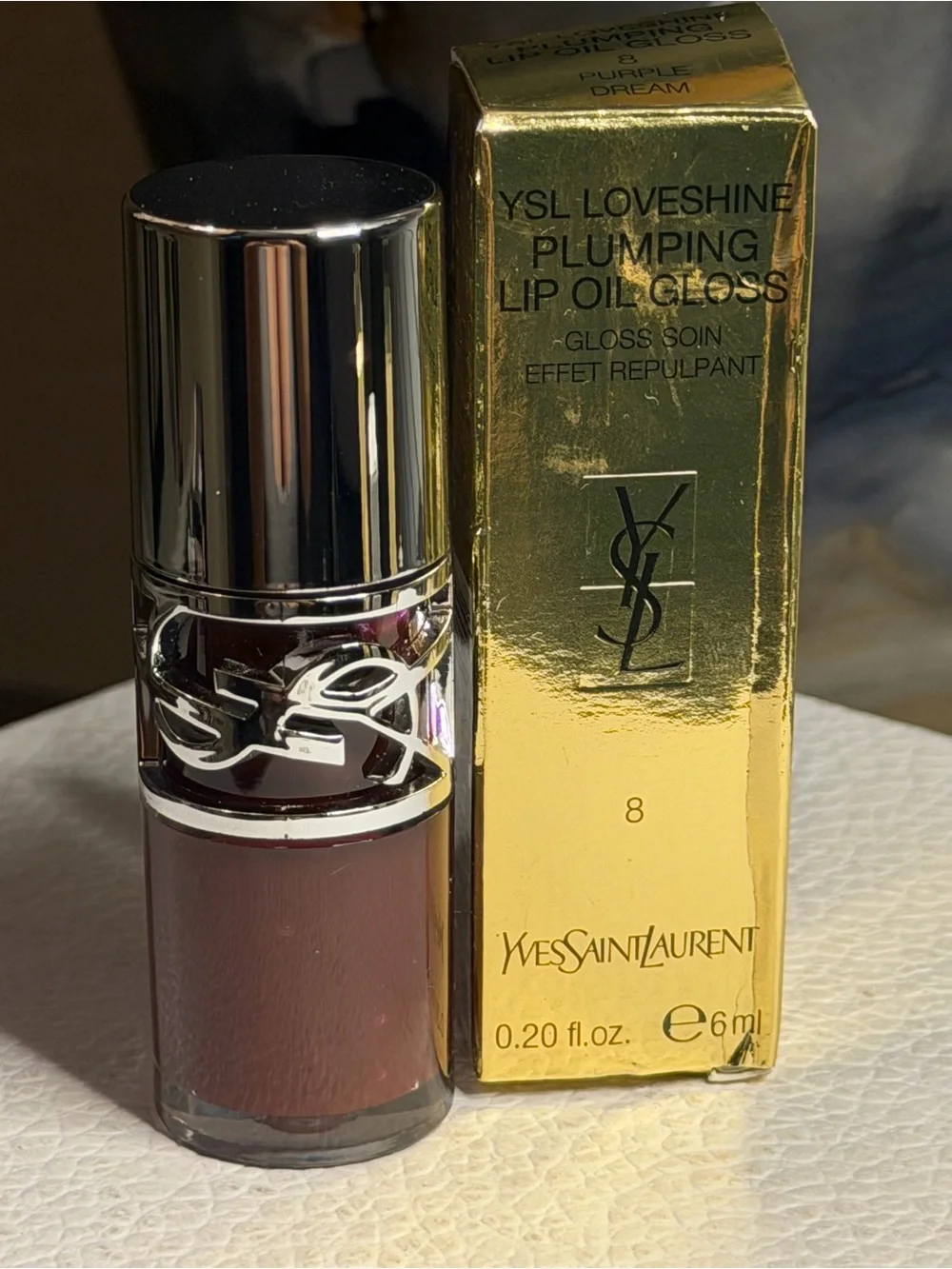 Yves Saint Laurent Loveshine Plumping Lip Oil Gloss - Purple Dream